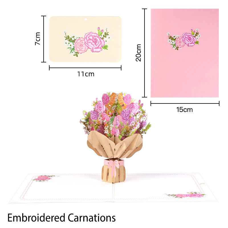 💌 50% DE DESCONTO – Cartão 3D Pop-up Criativo com Arte em Papel Recortado | Design exclusivo, surpresa emocionante & perfeito para presentear