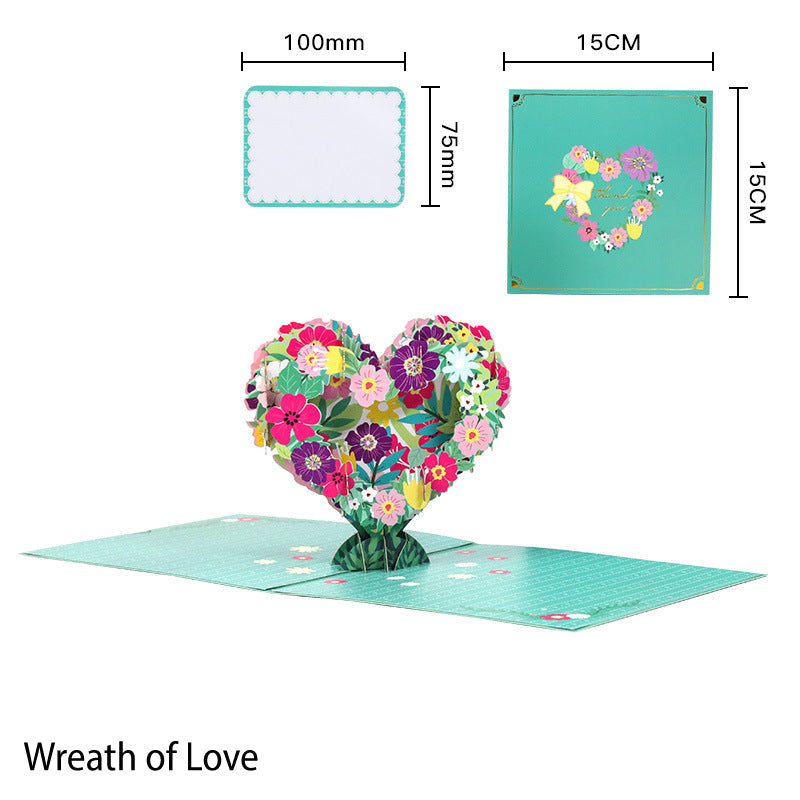 💌 50% DE DESCONTO – Cartão 3D Pop-up Criativo com Arte em Papel Recortado | Design exclusivo, surpresa emocionante & perfeito para presentear