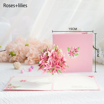 💌 50% DE DESCONTO – Cartão 3D Pop-up Criativo com Arte em Papel Recortado | Design exclusivo, surpresa emocionante & perfeito para presentear