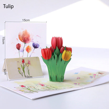 💌 50% DE DESCONTO – Cartão 3D Pop-up Criativo com Arte em Papel Recortado | Design exclusivo, surpresa emocionante & perfeito para presentear