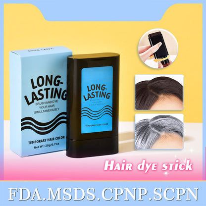 💖 50% DE DESCONTO – Pente Portátil para Tingir Cabelo e Cobertura de Fios Brancos | Aplicação uniforme, prático & sem bagunça