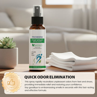 🦶 50% DE DESCONTO – Spray Portátil Refrescante para Pés e Sapatos | Elimina odores, ação rápida & fácil de levar