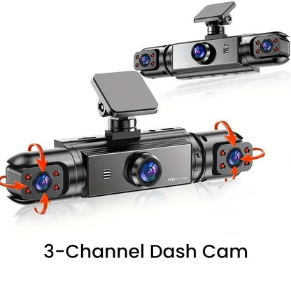 🔥 50% DE DESCONTO 🔥 Dashcam 360° com Gravação HD 1080P | Visão noturna, loop contínuo & segurança total