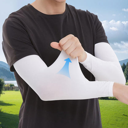 🧤 50% DE DESCONTO – Manga de Compressão Esportiva com Proteção UV | Fresca, protetora & ideal para esportes ao ar livre ☀️