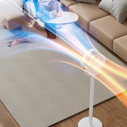 🔥 50% DE DESCONTO – Ventilador de Chão com Altura Ajustável e Silencioso | 3 velocidades, econômico & perfeito para casa ou escritório 🎁⏰