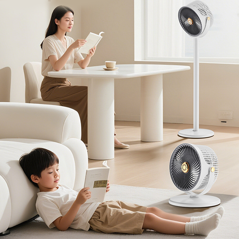 🔥 50% DE DESCONTO – Ventilador de Chão com Altura Ajustável e Silencioso | 3 velocidades, econômico & perfeito para casa ou escritório 🎁⏰