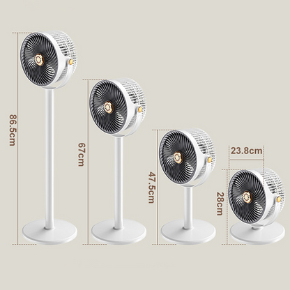 🔥 50% DE DESCONTO – Ventilador de Chão com Altura Ajustável e Silencioso | 3 velocidades, econômico & perfeito para casa ou escritório 🎁⏰