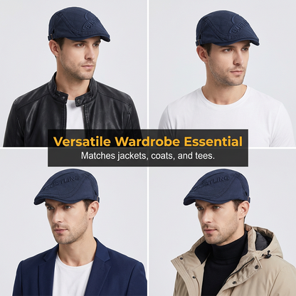 🔥 50% DE DESCONTO – Chapéu Ivy Plano Gravado para Homem | Design elegante, textura exclusiva & estilo clássico para o dia a dia