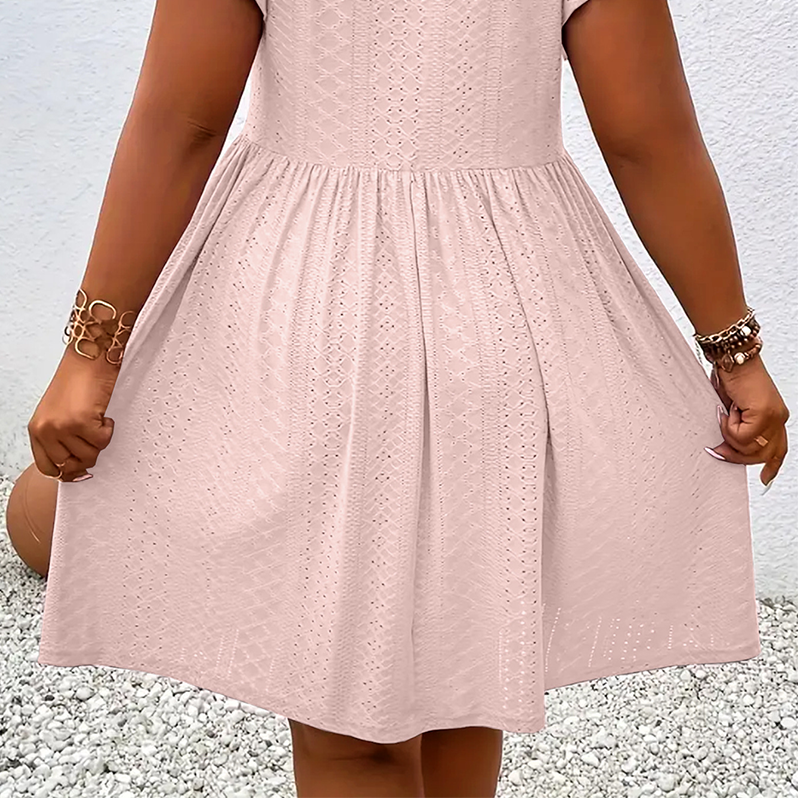 🔥 50% DE DESCONTO + COLAR GRÁTIS – Vestido Feminino com Decote V e Babados | Oferta por tempo limitado, elegante & perfeito para festas 📢⏰