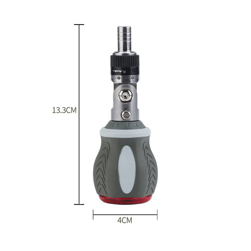 🎁 50% DE DESCONTO 🎅 Kit de 8 em 1 com Chave de Fenda Ratenete Magnética | Multifuncional, compacta & ideal para reparos rápidos