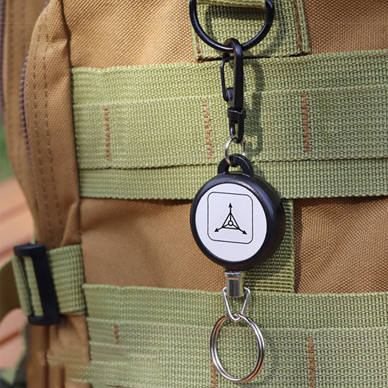 🔑 BUY 1 GET 1 FREE! 🌀 Heavy-Duty Retractable Keychain – Durable Cable, Compact Design & Secure Key & Card Holder 💳