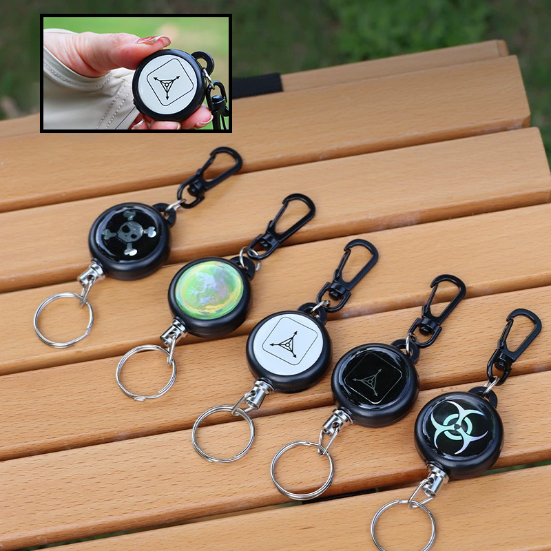 🔑 BUY 1 GET 1 FREE! 🌀 Heavy-Duty Retractable Keychain – Durable Cable, Compact Design & Secure Key & Card Holder 💳