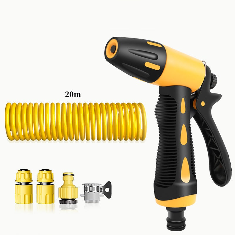 🔥 50% DE DESCONTO – Bico de Mangueira de Alta Pressão com Cano de Água | Jatos ajustáveis, economia de água & ideal para limpeza de jardim e carro 🎁⏰