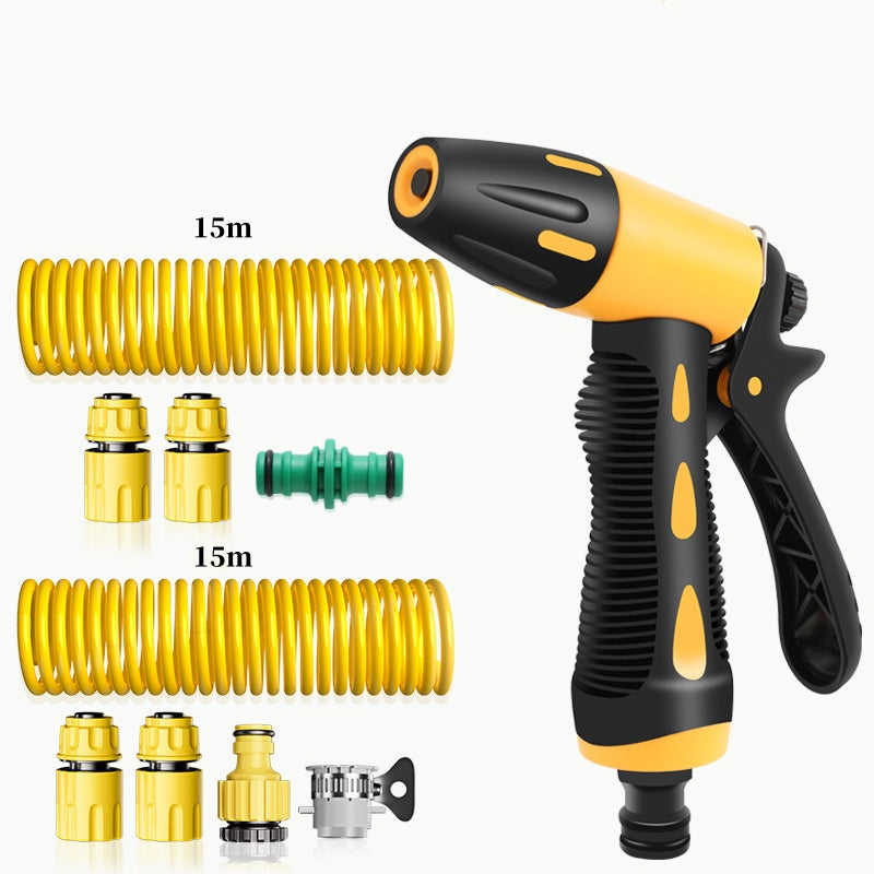 🔥 50% DE DESCONTO – Bico de Mangueira de Alta Pressão com Cano de Água | Jatos ajustáveis, economia de água & ideal para limpeza de jardim e carro 🎁⏰