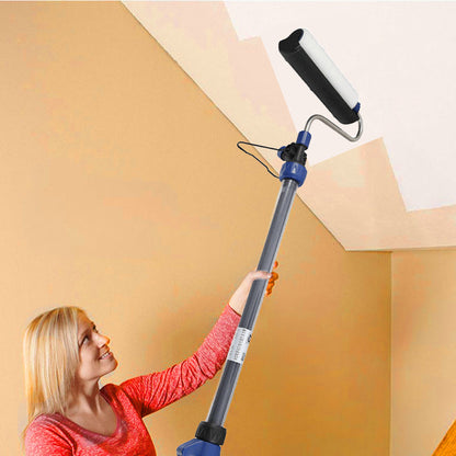 🔥 50% DE DESCONTO – Rolo de Pintura em Escada de Mão Multifuncional | Cobertura uniforme, fácil de limpar & ideal para paredes e tetos