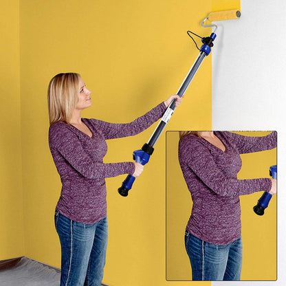 🔥 50% DE DESCONTO – Rolo de Pintura em Escada de Mão Multifuncional | Cobertura uniforme, fácil de limpar & ideal para paredes e tetos