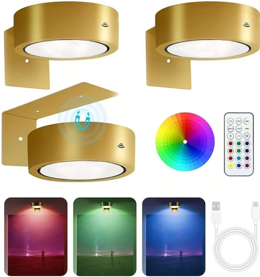 🏆 50% DE DESCONTO – COMPRE 3 E LEVE 2 GRÁTIS 🎉 Lâmina Magnética com 13 Modos de Luz | Iluminação ajustável, ideal para quadros deco & design compacto