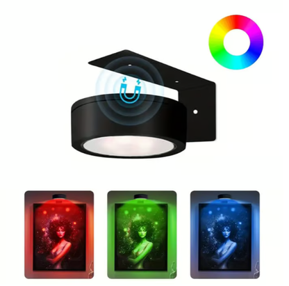 🏆 50% DE DESCONTO – COMPRE 3 E LEVE 2 GRÁTIS 🎉 Lâmina Magnética com 13 Modos de Luz | Iluminação ajustável, ideal para quadros deco & design compacto