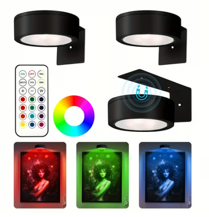 🏆 50% DE DESCONTO – COMPRE 3 E LEVE 2 GRÁTIS 🎉 Lâmina Magnética com 13 Modos de Luz | Iluminação ajustável, ideal para quadros deco & design compacto