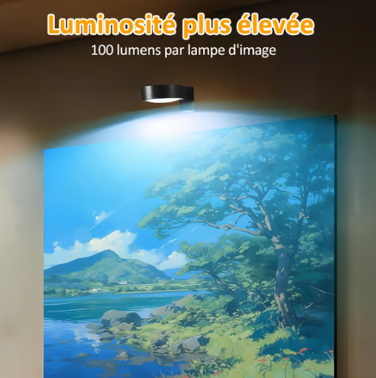 🏆 50% DE DESCONTO – COMPRE 3 E LEVE 2 GRÁTIS 🎉 Lâmina Magnética com 13 Modos de Luz | Iluminação ajustável, ideal para quadros deco & design compacto