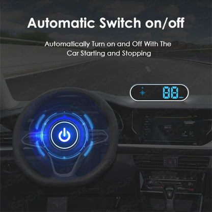 🔥 50% DE DESCONTO – Display Digital Multifuncional de Velocidade e Bússola para Carro | Precisão em tempo real, fácil leitura & design compacto