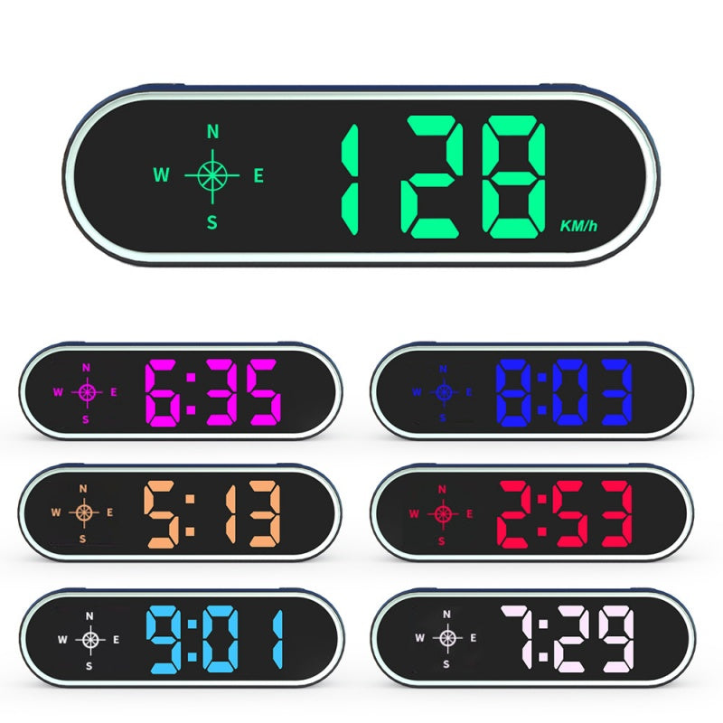 🔥 50% DE DESCONTO – Display Digital Multifuncional de Velocidade e Bússola para Carro | Precisão em tempo real, fácil leitura & design compacto