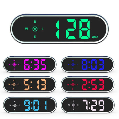 🔥 50% DE DESCONTO – Display Digital Multifuncional de Velocidade e Bússola para Carro | Precisão em tempo real, fácil leitura & design compacto