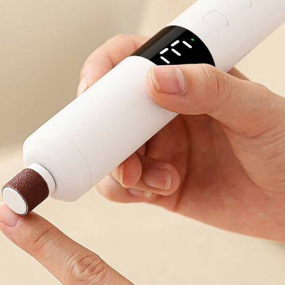 🔥 50% DE DESCONTO – Lixa Elétrica para Pedicure com Visor Digital | Removedor de calos de forma suave, rotação ajustável & fácil de usar