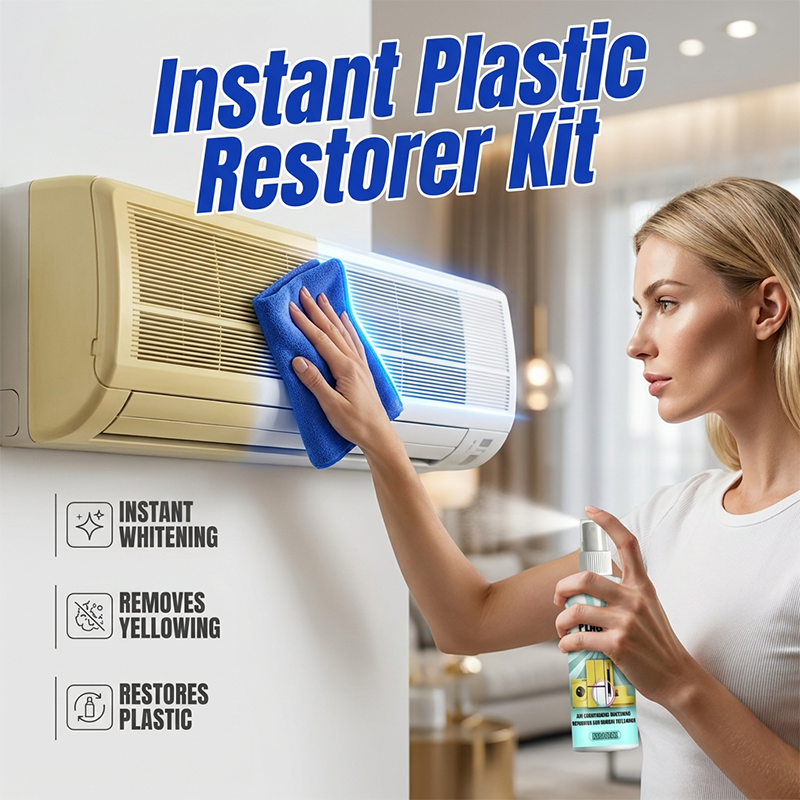 🔥 50% DE DESCONTO – Kit Restaurador de Plástico Amarelado | Remove amarelado, recupera a cor original & fácil de aplicar – Oferta por tempo limitado 🎁⏰