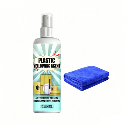 🔥 50% DE DESCONTO – Kit Restaurador de Plástico Amarelado | Remove amarelado, recupera a cor original & fácil de aplicar – Oferta por tempo limitado 🎁⏰