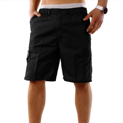 🌿🩳50 % de réduction 🔥Short cargo décontracté pour homme à taille élastiquée