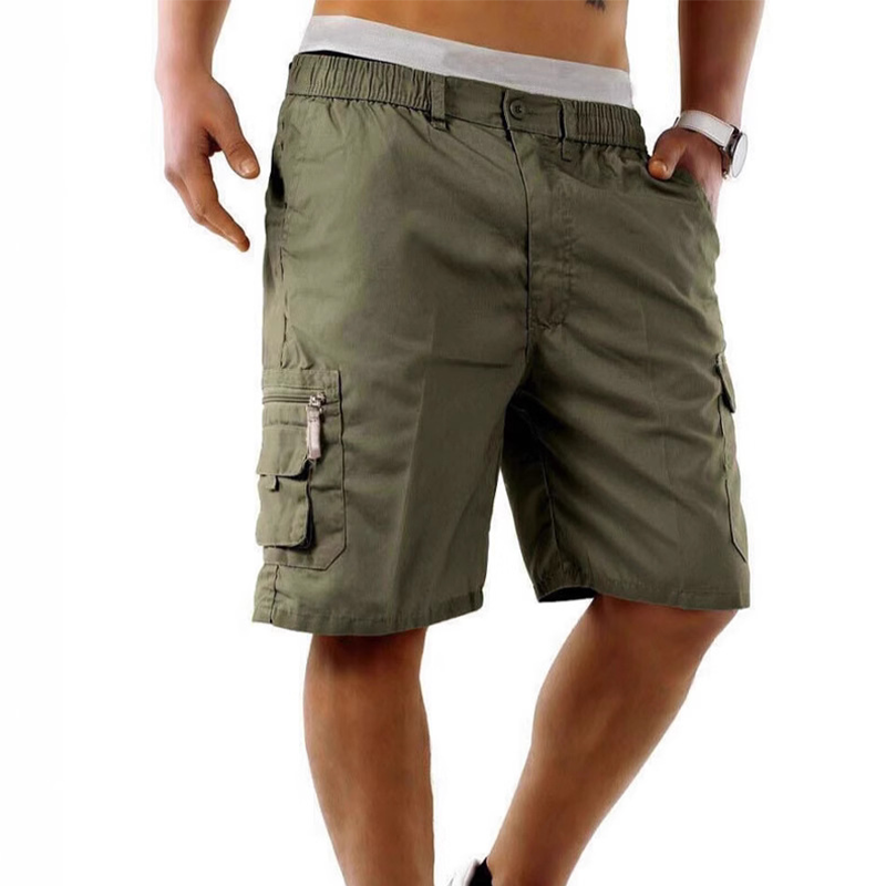 🌿🩳50 % de réduction 🔥Short cargo décontracté pour homme à taille élastiquée