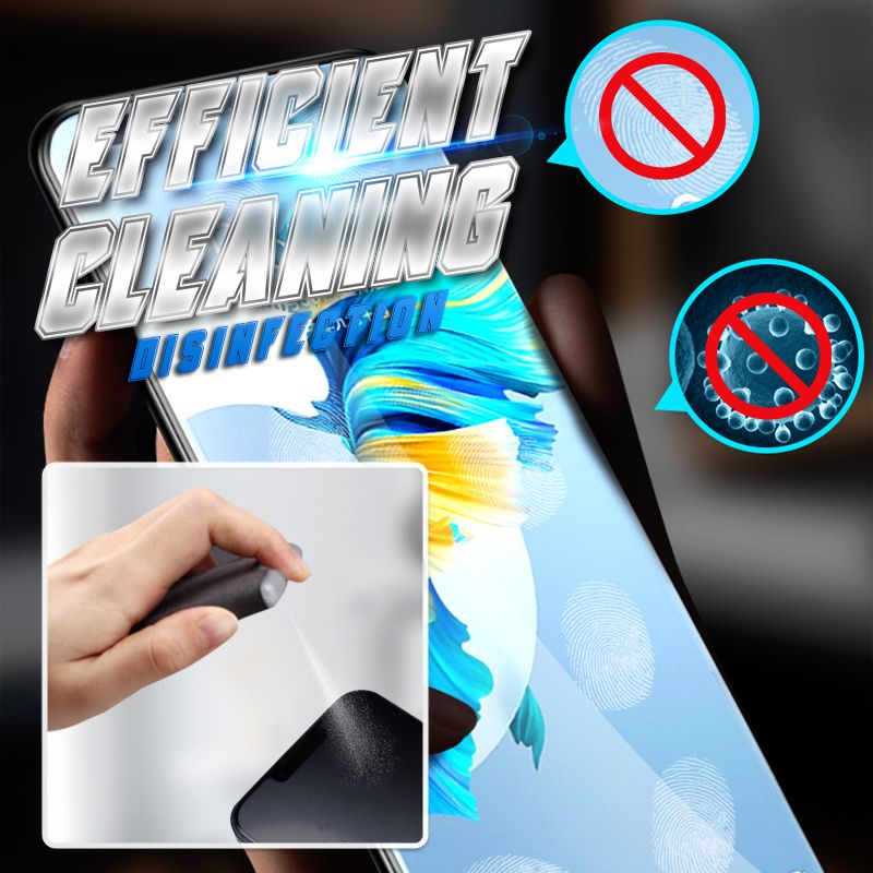 📱 50% DE DESCONTO – Limpador 2 em 1 para Telas com Pano de Microfibra | Portátil & reutilizável