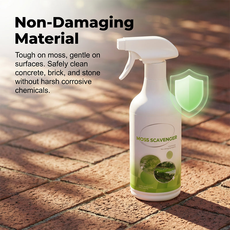 🌿 50% DE DESCONTO – Spray Anti-Musgo para Exteriores | Limpeza fácil & ação rápida