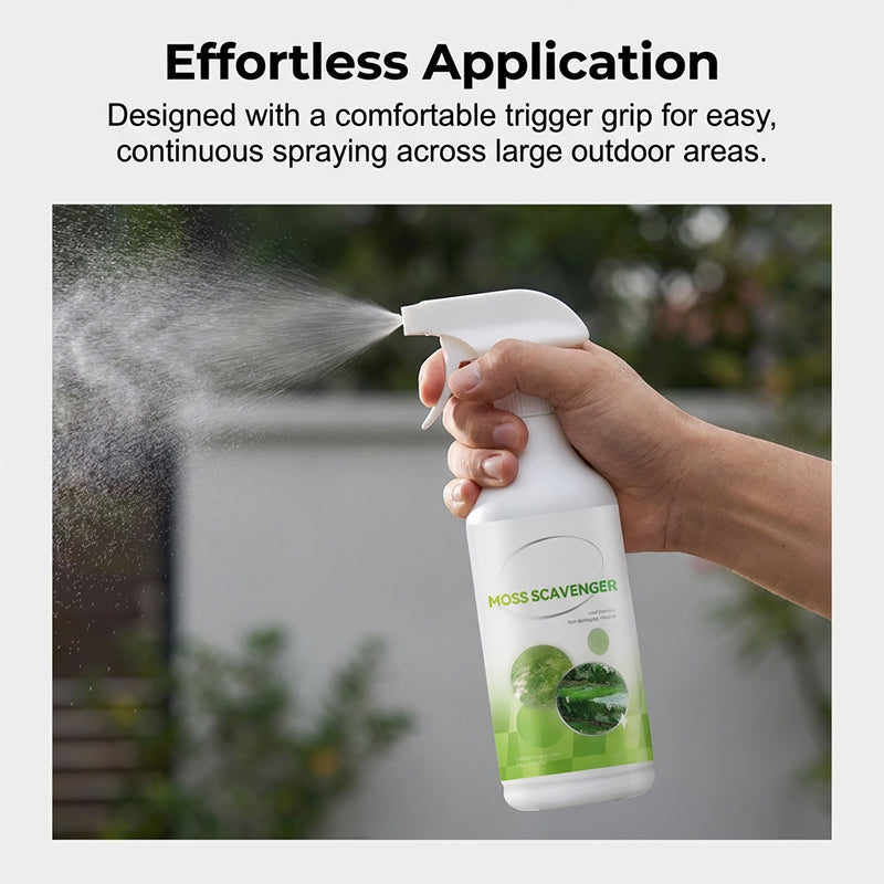 🌿 50% DE DESCONTO – Spray Anti-Musgo para Exteriores | Limpeza fácil & ação rápida