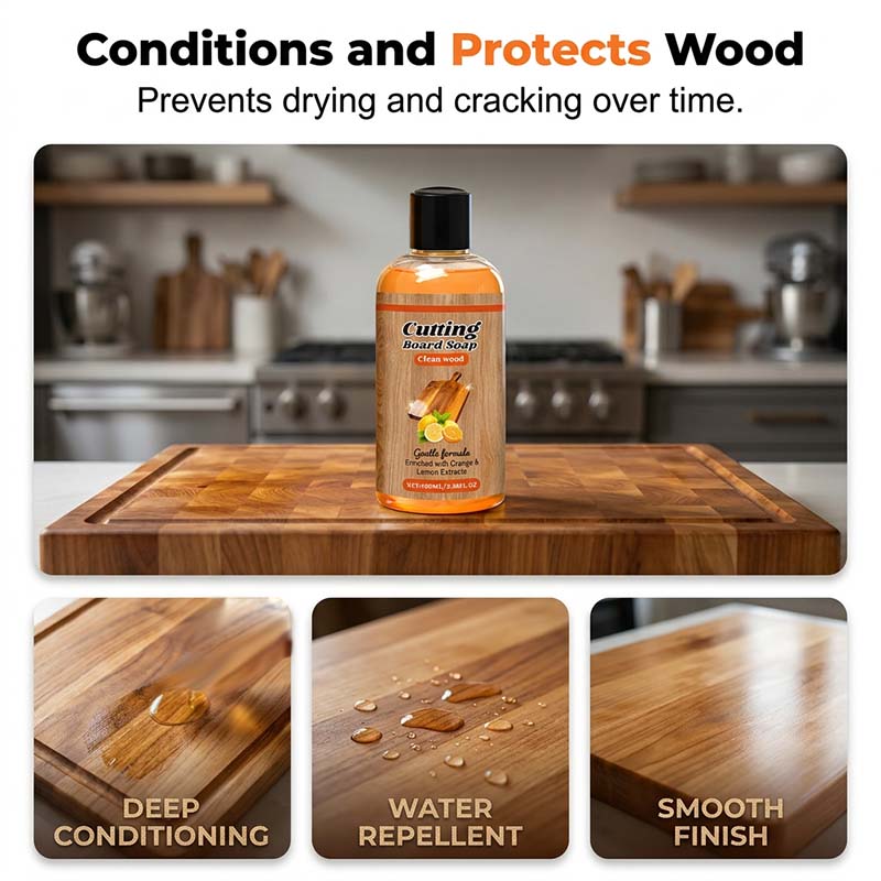 🧼 50% DE DESCONTO – Sabonete para Tábua de Corte | Remove odores e manchas com extratos naturais de limão e laranja. Prático e durável.
