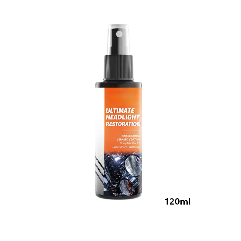 🚗 50% DE DESCONTO – Kit Spray para Restauração de Faróis | Remove opacidade & protege contra UV