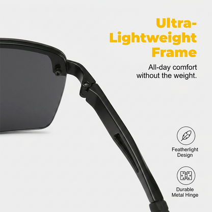 🕶️ 50% DE DESCONTO – Óculos Escuros Fotocromáticos Polarizados | Ajustam à luz, proteção UV & ideais para condução