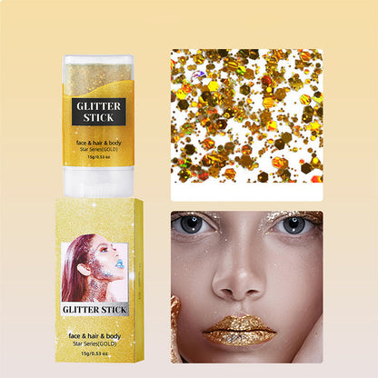 ✨ 50% DE DESCONTO – Bastão de Brilho Corporal | Compacto, suave & ideal para pele
