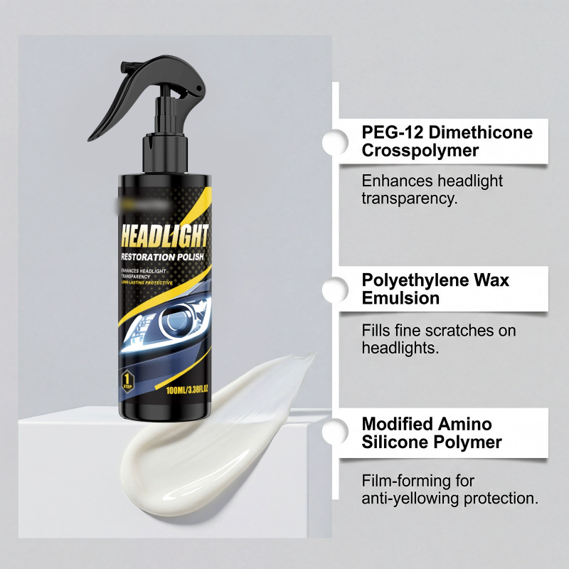 Kit Profissional de Polimento e Selante para Faróis