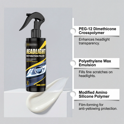 Kit Profissional de Polimento e Selante para Faróis