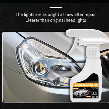 🚗 50% DE DESCONTO – Spray de Restauração de Faróis | Remove opacidade, recupera o brilho & fácil aplicação