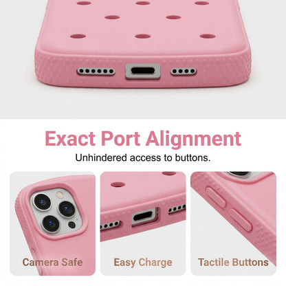 Clog-Inspired Phone Case with Strap