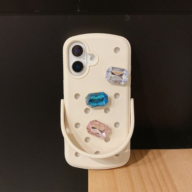 Clog-Inspired Phone Case with Strap
