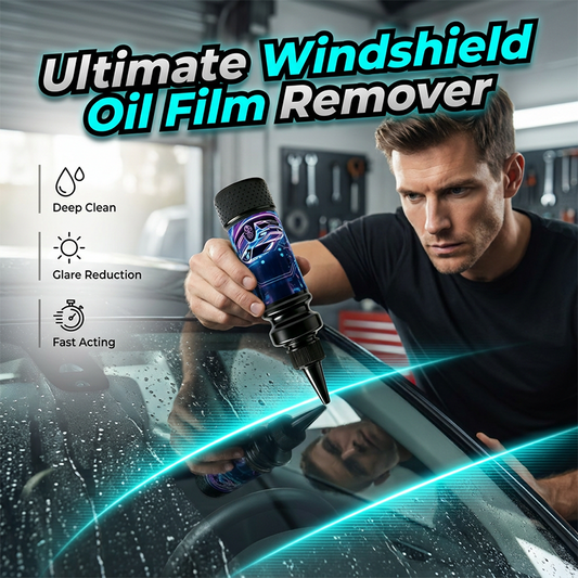 🚗 50% DE DESCONTO – Creme Removedor de Película de Óleo para Vidros | Visibilidade limpa, ação rápida & fácil aplicação