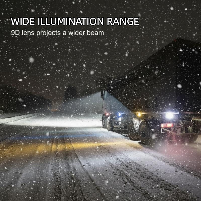 🚛 50% DE DESCONTO – Luz LED de Alta Intensidade para Caminhão | Iluminação potente, resistente & fácil instalação