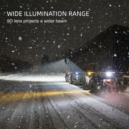 🚛 50% DE DESCONTO – Luz LED de Alta Intensidade para Caminhão | Iluminação potente, resistente & fácil instalação