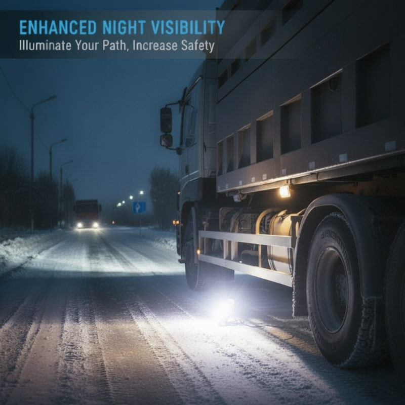 🚛 50% DE DESCONTO – Luz LED de Alta Intensidade para Caminhão | Iluminação potente, resistente & fácil instalação