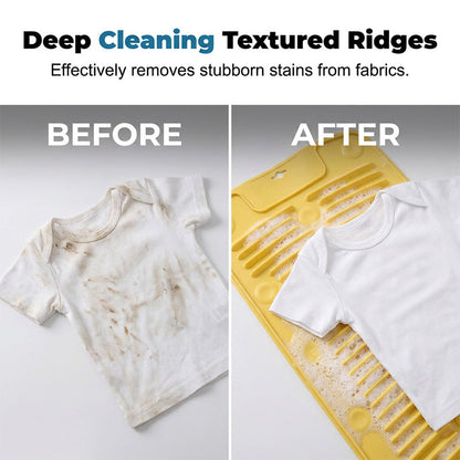 🧺 50% DE DESCONTO – Tábua de Lavar de Silicone Dobrável com Ventosas | Compacta, antiderrapante & fácil de guardar
