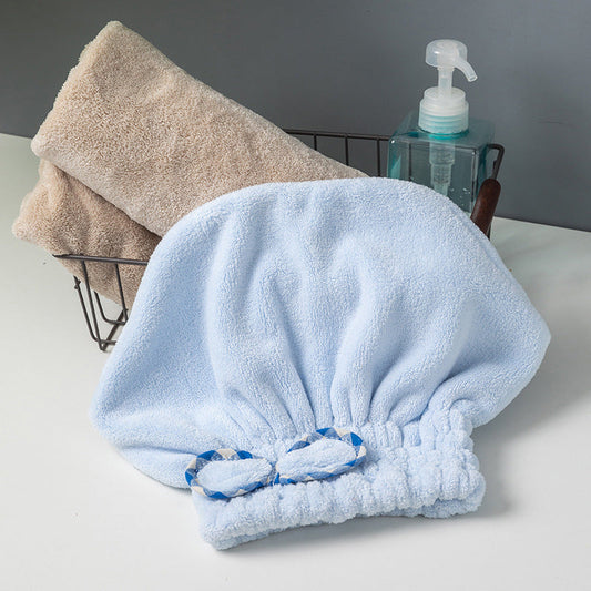 🧖‍♀️ 50% DE DESCONTO – Turbante de Cabelo em Tecido Felpudo | Secagem suave, confortável & prático